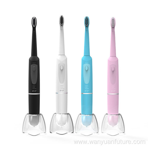 Battery Operated Timer Sonic Electric Toothbrush For Adults